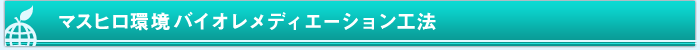 バイオレメディエーション工法